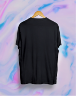 Black unisex t shirt