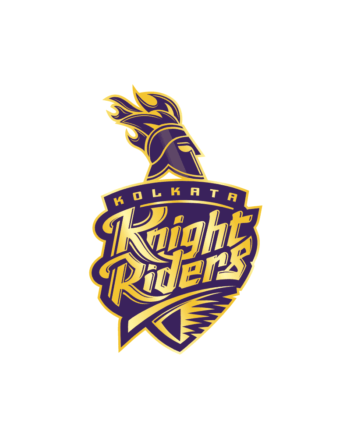 Kolkata Knight Riders KKR Black Unisex Polo IPL Tshirt Logo