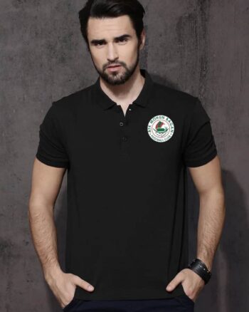 ATK Mohan Bagan black unisex polo t shirt