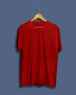 Buy Maroon Color Round Neck Unisex T-Shirt