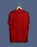 Plain Maroon Color Round Neck Unisex T-Shirt