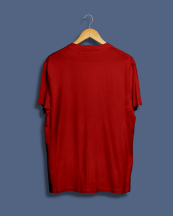 Plain Maroon Color Round Neck Unisex T-Shirt