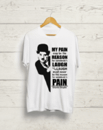 Buy Charlie Chaplin Round Neck T shirt