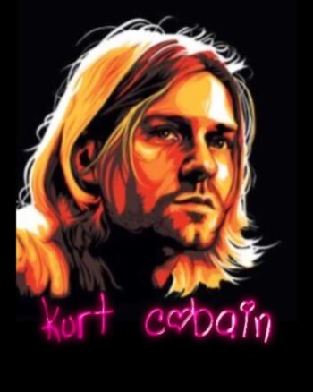 Kurt Cobain illustration