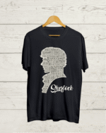 Shop Latest Official Sherlock Holmes Black T shirt