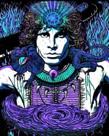Jim Morrison the lizard king