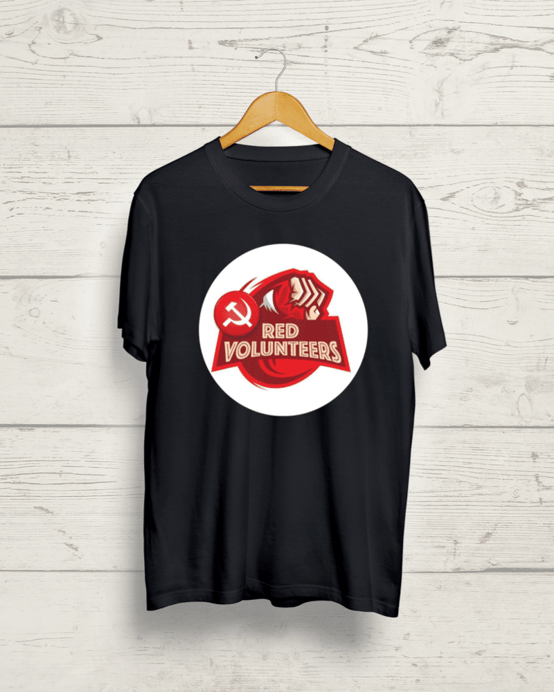 Red Volunteers black T shirt product image Buy Red Volunteers Black T shirt - Image 1