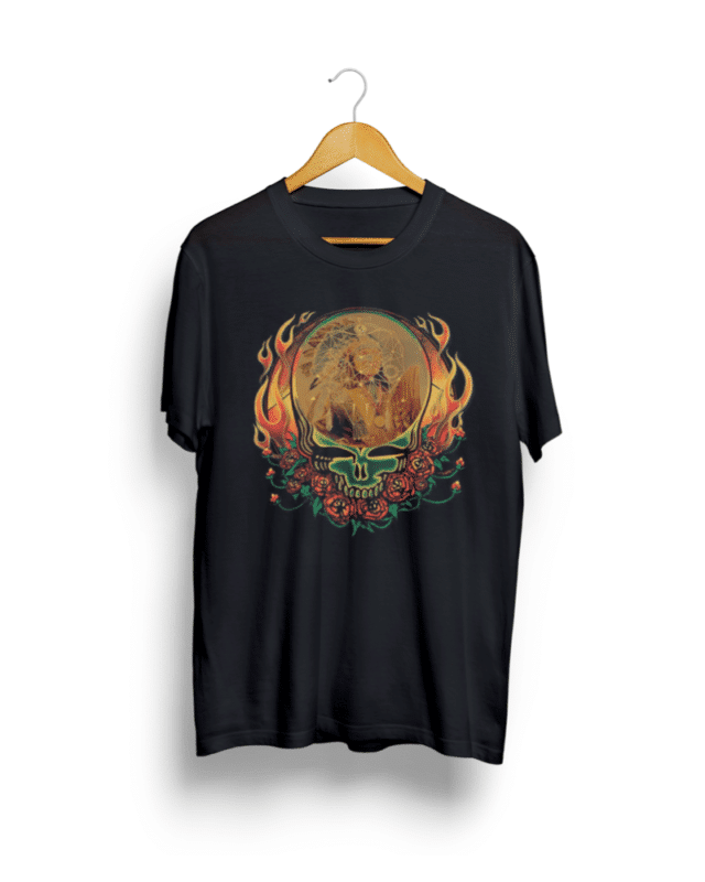 Greatful Dead round neck unisex Tshirt