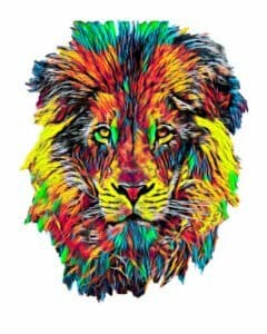 Shop Lion Illustration Graphic T Shirt Shop Reggae T Shirts