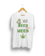 Buy White color Stoner T shirt