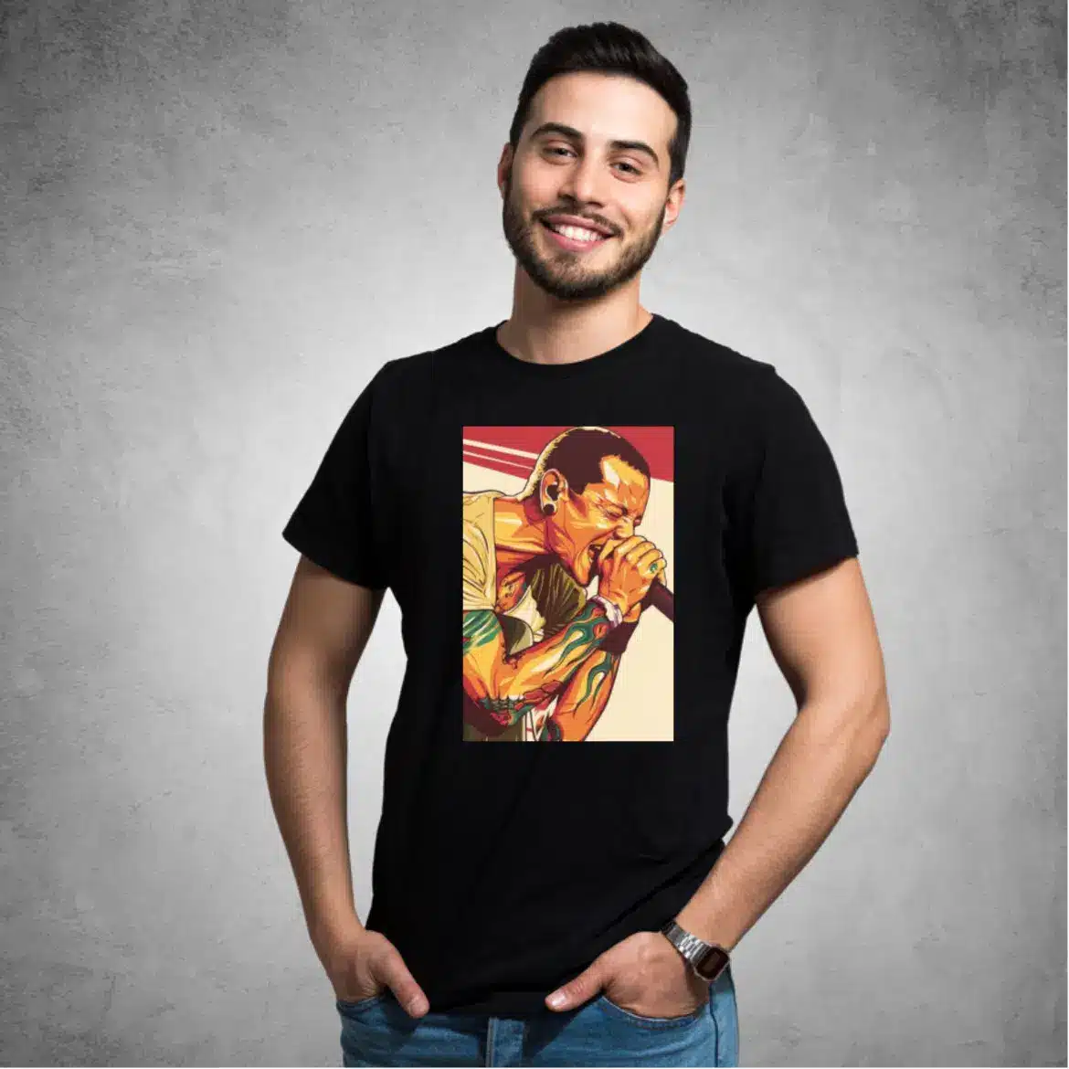 chester-tshirt-by-oikotaantees Linkin Park Chester Bennington