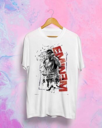 Eminem white t shirt