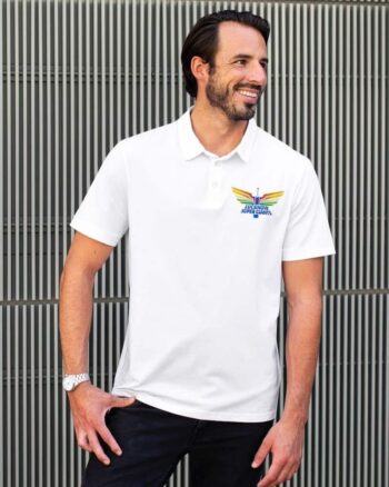 Lucknow Super Giants White Unisex Polo IPL T-shirt
