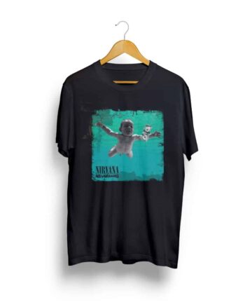 Nirvana Nevermind Black T shirt