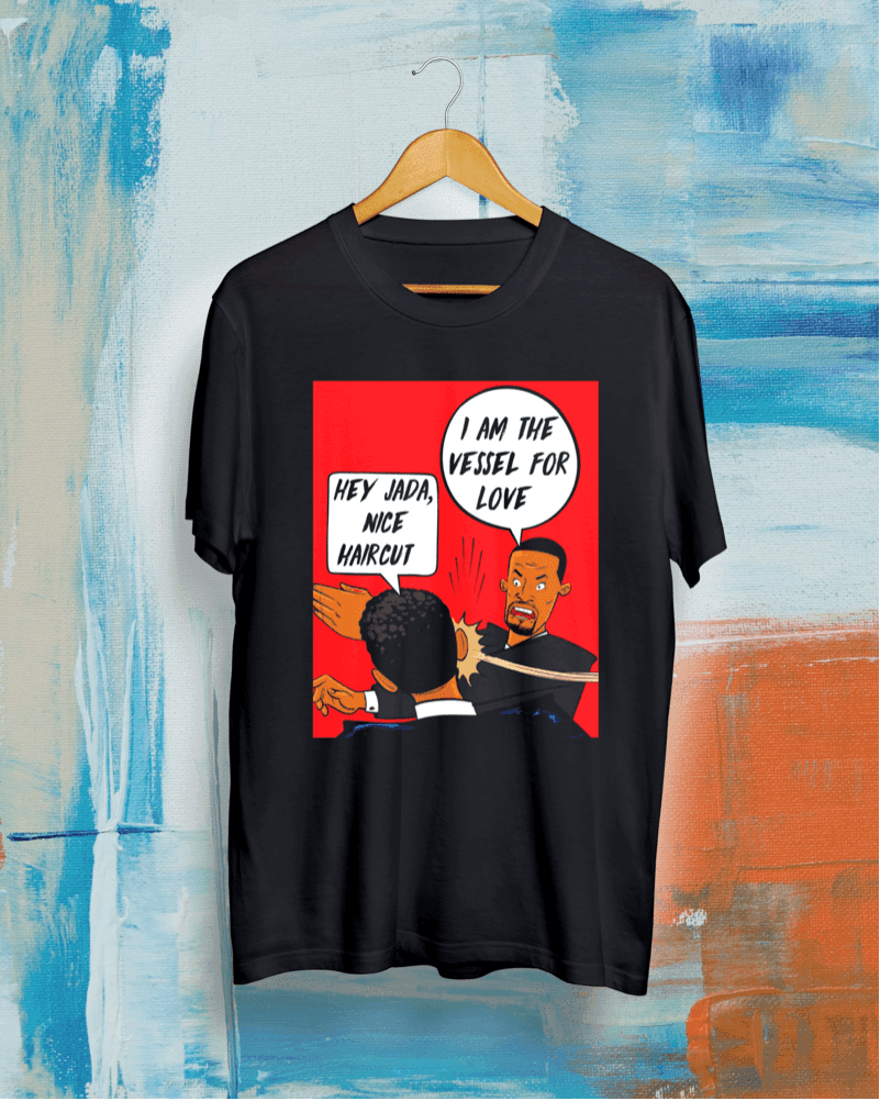 Will Smith Slapping Chris Rock Funny T-Shirt Will Smith Slapping Chris Rock Funny T-Shirt