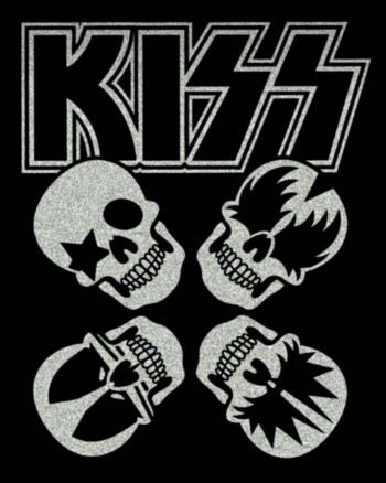 KISS Rock band graphic