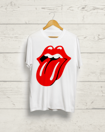 Buy Rolling Stones graphic print white Tshirt