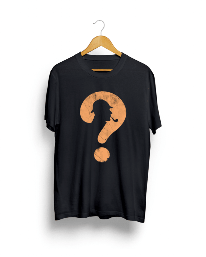 Buy Sherlock Holmes black t shirt