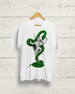 Shiva print white T shirt