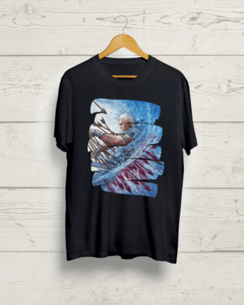 Buy Vishwa Mahabharata Black T shirt