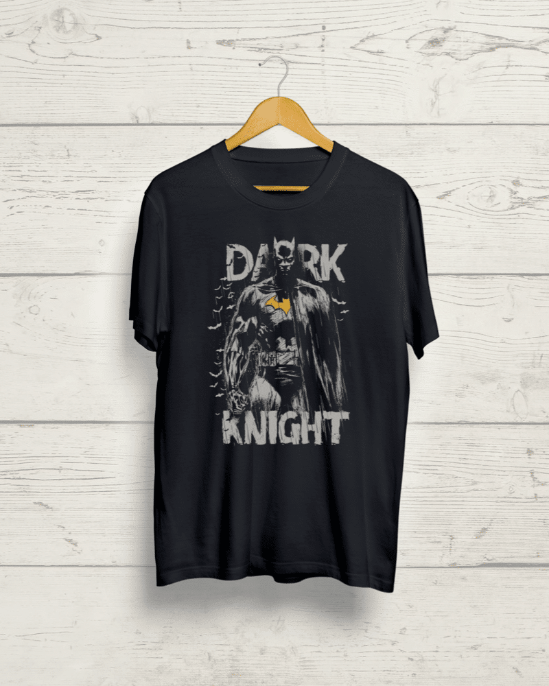 Batman the Dark Knight Black T shirt Buy Batman The Dark Knight Black T shirt - Image 1