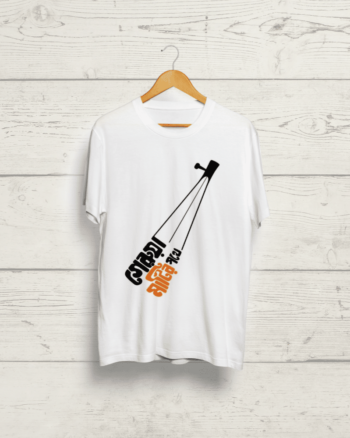 Buy Gerua Matir pothe white T shirt