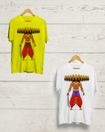 Buy Ravan print unisex T shirt