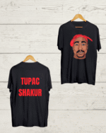 Both side print Tupac T shirt