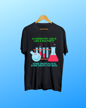 Chemistry meme print Black Tshirt
