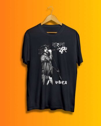 Buy Fossils print Black T shirt