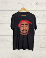 Buy Tupac Shakur print Black T shirt - Image 3