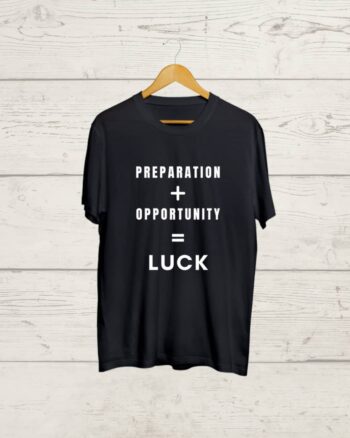 Buy Motivation print Black T shirt