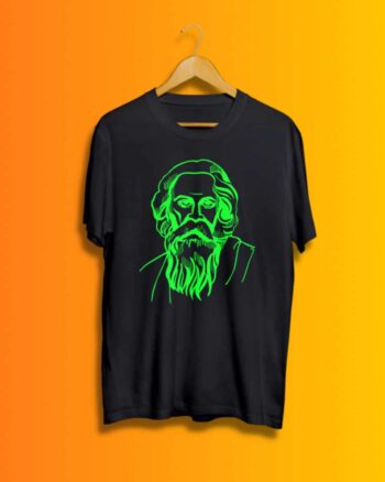 Buy Rabindranath Tagore Black T shirt