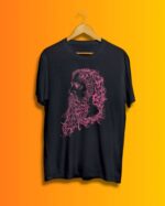 Buy Tagore Round Neck Black T shirt