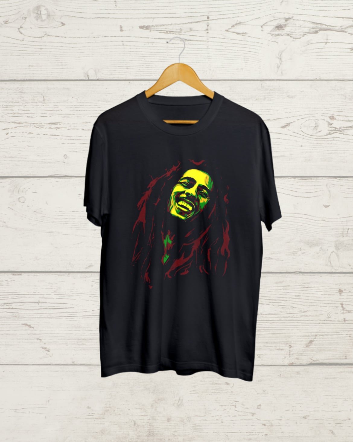 Buy Bob Marley Round neck unisex Tshirt Buy Bob Marley Black T shirt