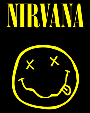 Both Side Nirvana print T shirt