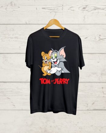 Buy Tom and Jerry Black T shirt