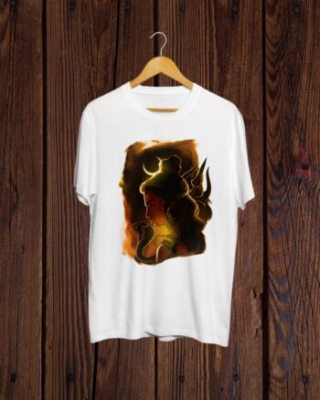 Buy Shiv Parvati White T shirt
