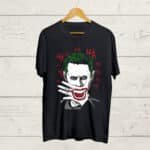 Joker print Round Neck Tshirt