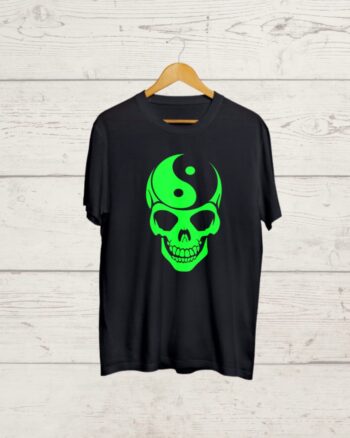Skull print Black Tshirt