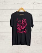 I Love K Pop Black T shirt