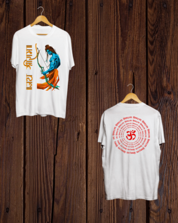 Both side Jai Sree Ram print Tshirt