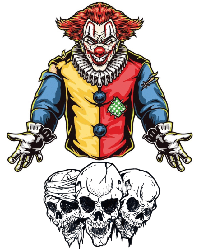 Spooky Clown Horror Theme