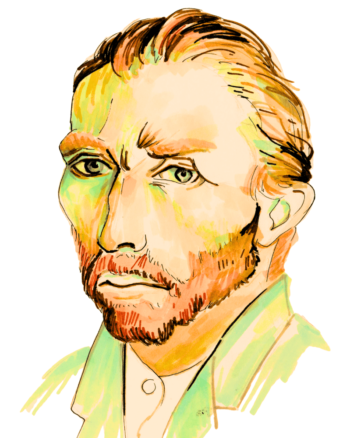 Vincent Van Gogh portrait