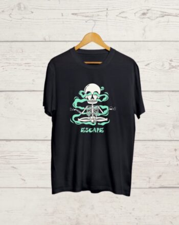 Buy Escape Black T shirt