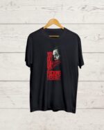 Joker Quote print Black Tshirt