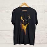 Batman print Black T shirt