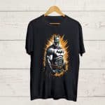 Buy Batman print Black T shirt