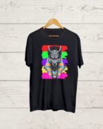 Buy Egyptian God print Black T shirt