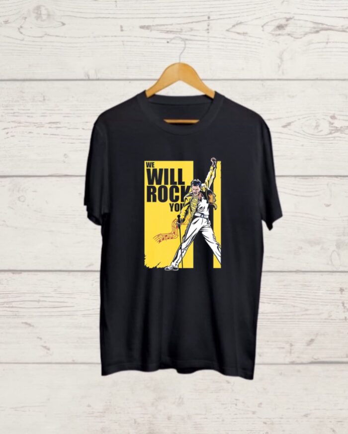 Buy Freddie Mercury Black T shirt